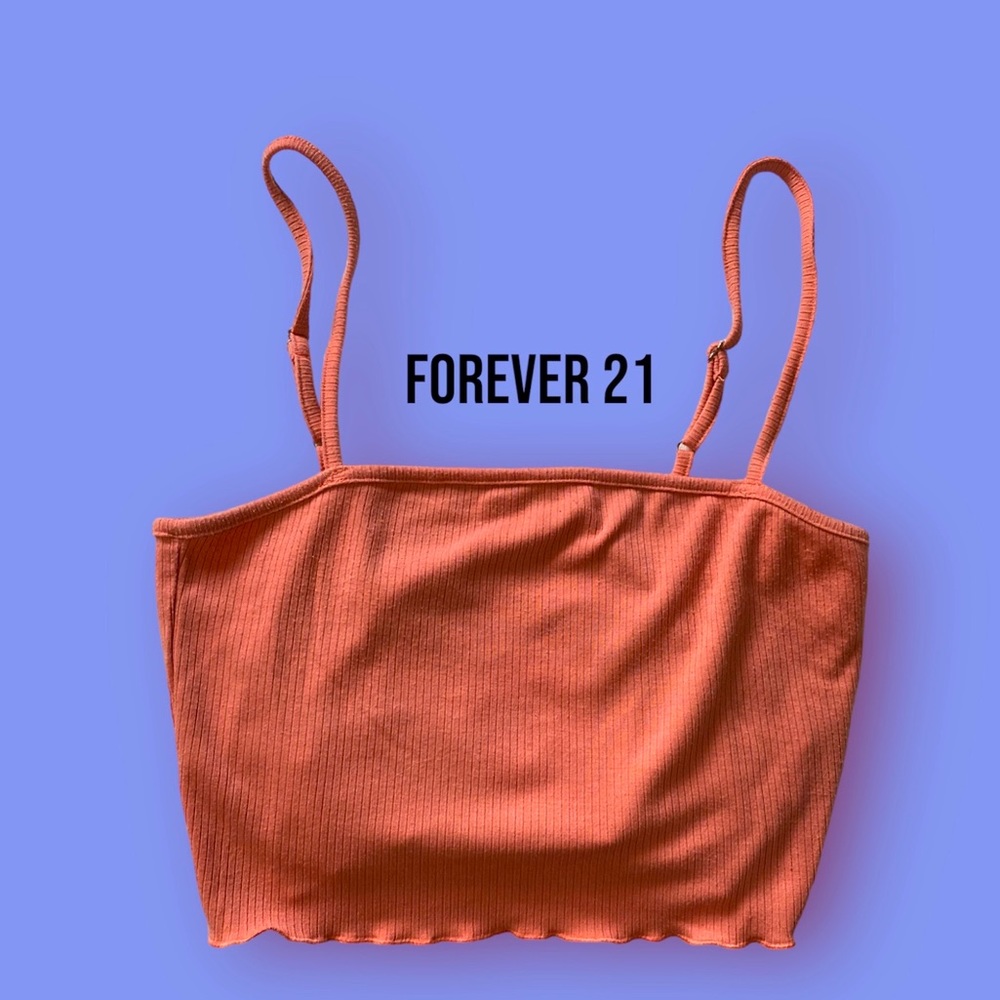 Light orange top from forever 21 Size S